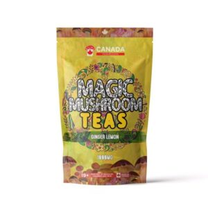 Canada Mushrooms Shroom Tea | 1000MG | Ginger Lemon