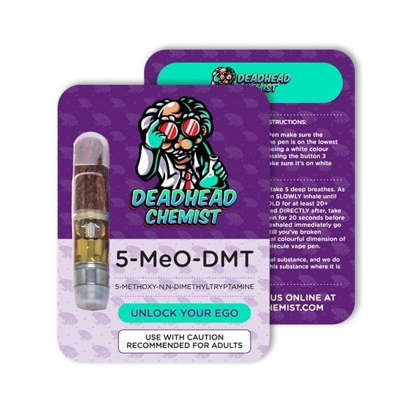 Deadhead Chemist 5-Meo-DMT(Cartridge) .5mL Deadhead Chemist 5-Meo-DMT(Cartridge) .5mL
