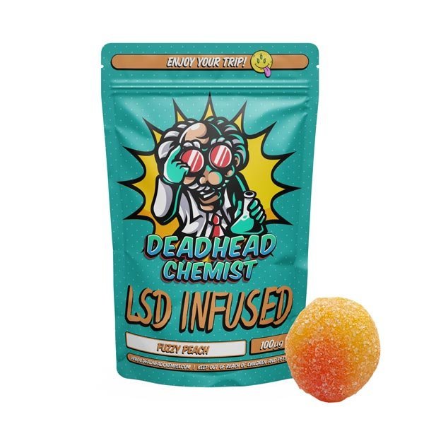 LSD Edible 100ug Fuzzy Peach Deadhead Chemist LSD Edible 100ug Fuzzy Peach Deadhead Chemist
