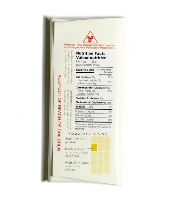 Seremoni Psilocybin Chocolate Bar Edibles (Sea Salt & Golden Teacher Mushrooms) Seremoni Psilocybin Chocolate Bar Edibles (Sea Salt & Golden Teacher Mushrooms)