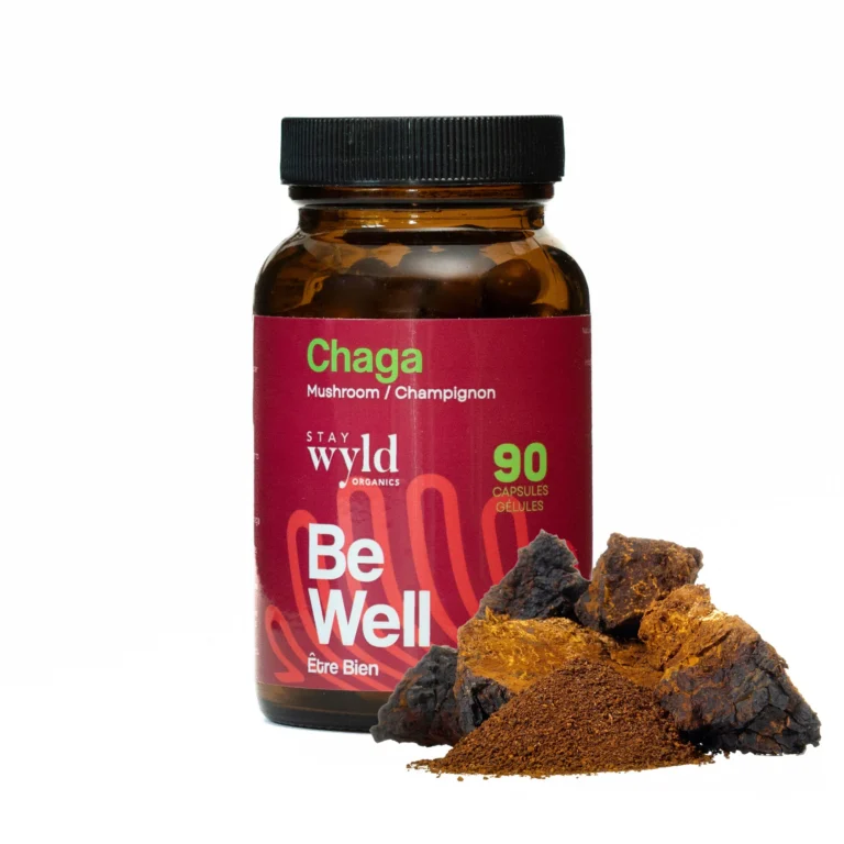 Stay Wyld Organics – Chaga Mushroom Capsules (Bottle of 90) Stay Wyld Organics – Chaga Mushroom Capsules (Bottle of 90)