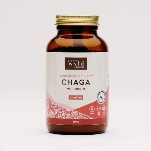 Stay Wyld Organics – Chaga Mushroom Powder (100g) Stay Wyld Organics – Chaga Mushroom Powder (100g)